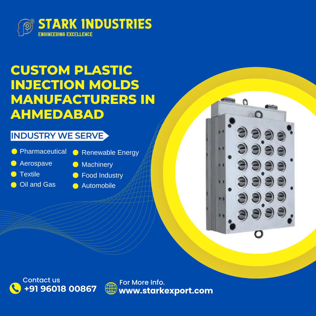 Custom Plastic Injection Molds Manufacturers in Ahmedabad