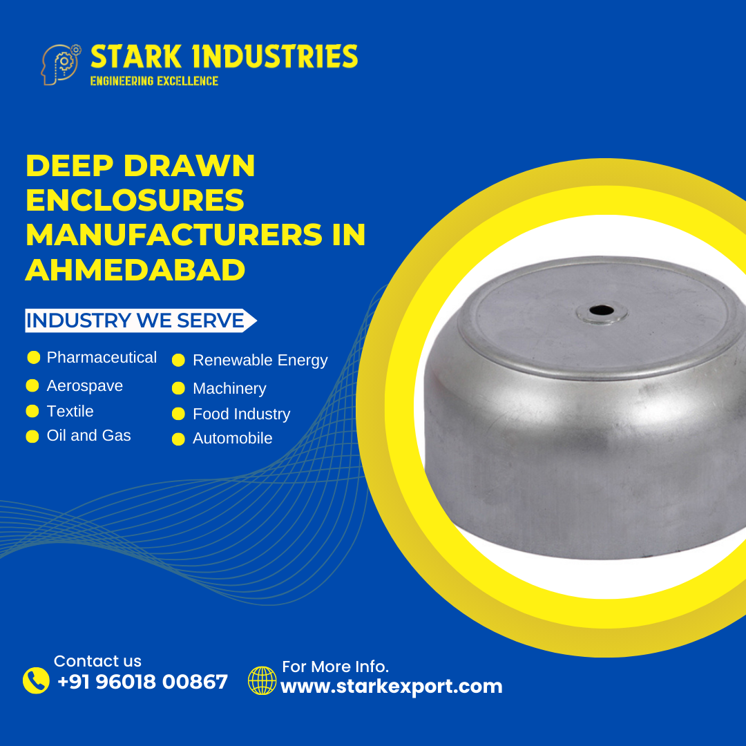 Deep Drawn Enclosures Manufacturers in Ahmedabad