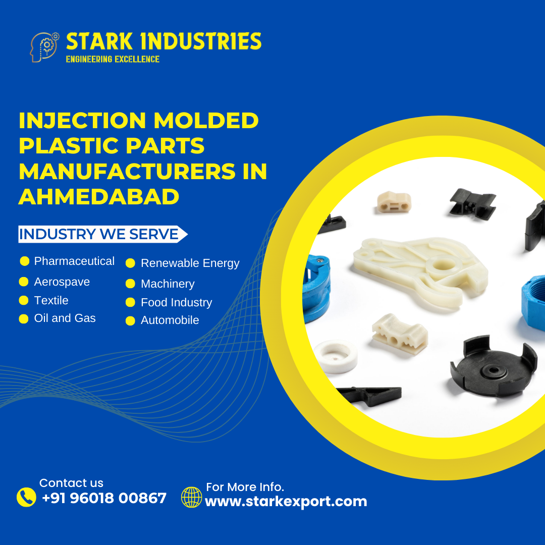 Injection Molded Plastic Parts Manufacturers in Ahmedabad